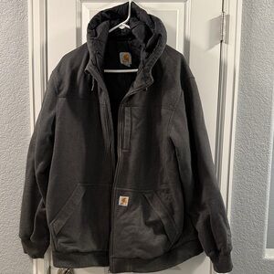 Carhartt Men's Dark Gray Hooded Performance Jacket